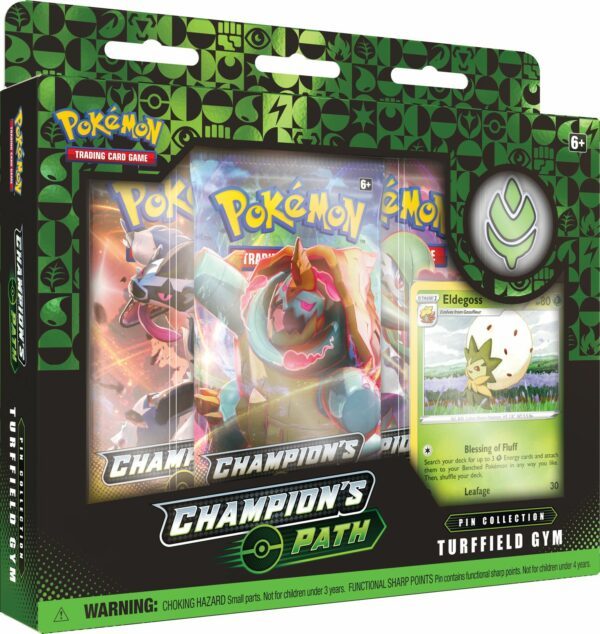Pokémon SS3.5 - Champion's Path - Pin Collection Turffield Gym