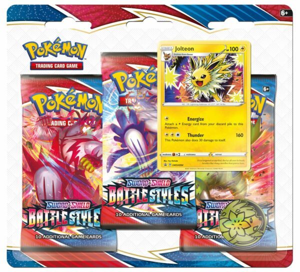 Pokémon SS5 - Battle Styles - 3 Booster Blister Jolteon