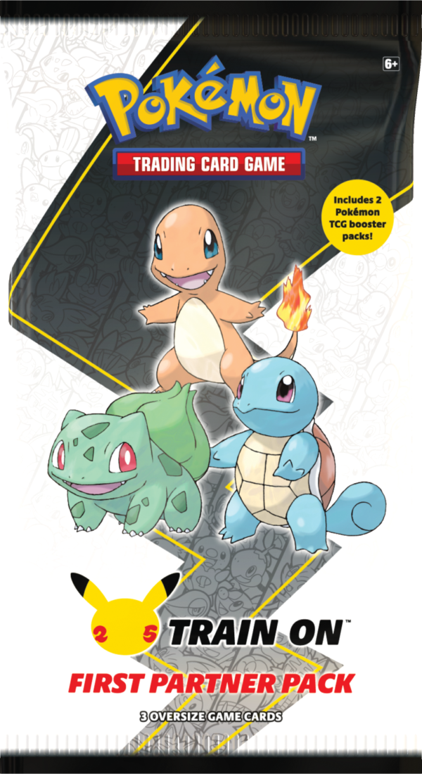 First Partner Pack - 25th Anniversary - Kanto