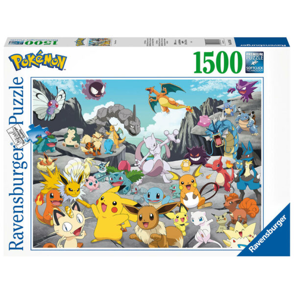 Ravensburger - Pokémon Classics Puzzel - 1500 stukjes