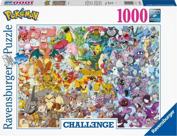 Ravensburger  - Pokémon Challenge Puzzel - 1000 stukjes