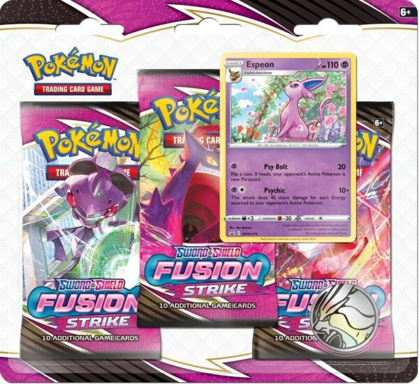 Pokémon SS8 - Fusion Strike - 3 Booster Blister Espeon
