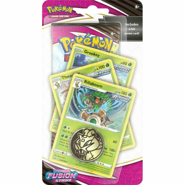 Pokémon SS8 - Fusion Strike - Premium Checklane Rillaboom