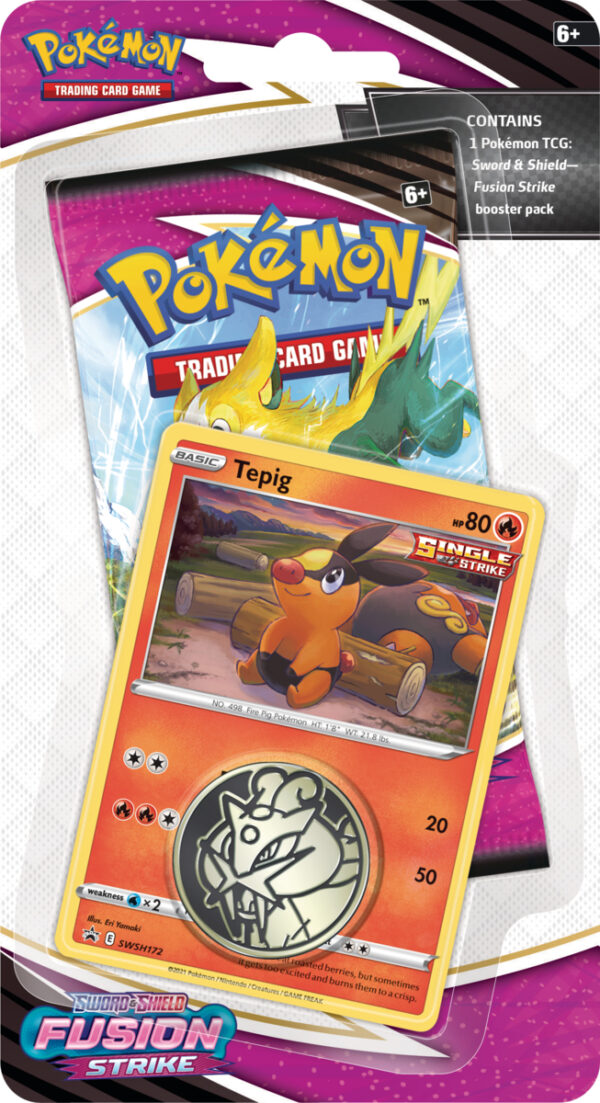 Pokémon SS8 - Fusion Strike - Checklane Tepig