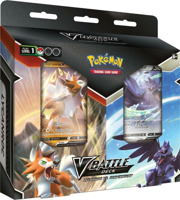 Pokémon - V Battle Deck Bundle - Lycanroc vs. Corviknight