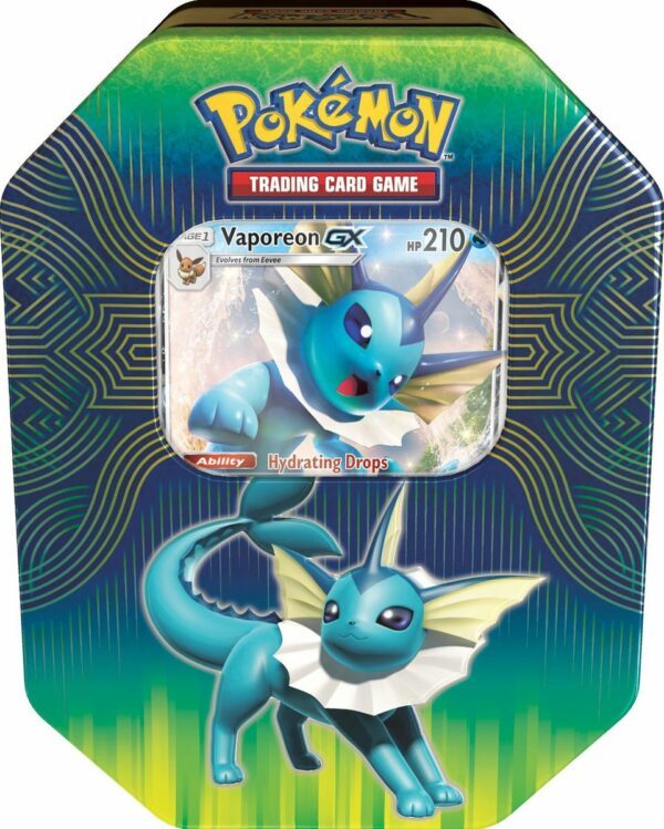 Pokémon - Elemental Power Tin - Vaporeon GX