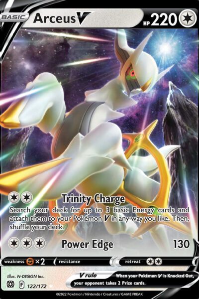 Rijpen Gering jury Arceus V – Brilliant Stars – 122/172 - Pokemonkaarten.nl