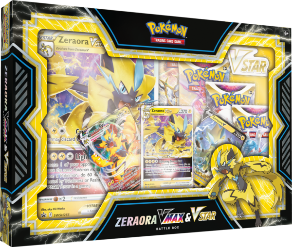 Pokémon - VMAX & VSTAR Battle Box - Zeraora