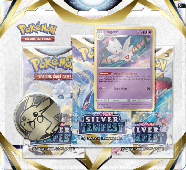 Pokémon SS12 - Silver Tempest - 3 Booster Blister Togetic