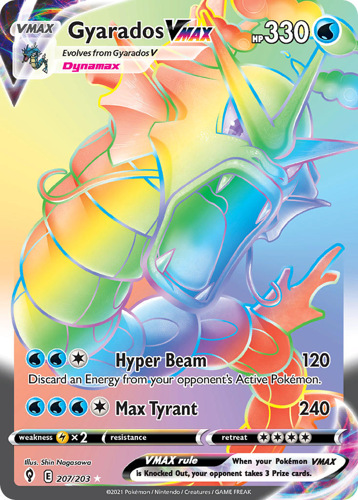 Stimulans van mening zijn Jolly Gyarados VMAX – Evolving Skies – 207/203 - Pokemonkaarten.nl