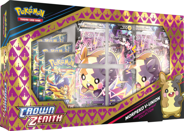 Pokémon SS12.5 - Crown Zenith - Morpeko V-Union Premium Playmat Collection