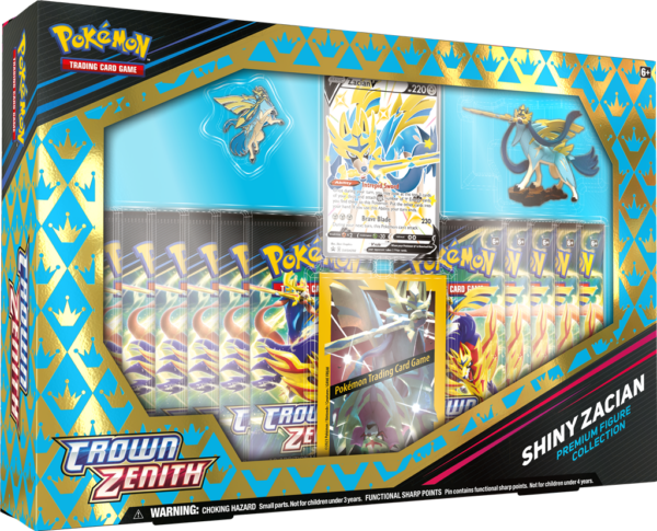 Pokémon SS12.5 - Crown Zenith - Premium Figure Collection Shiny Zacian