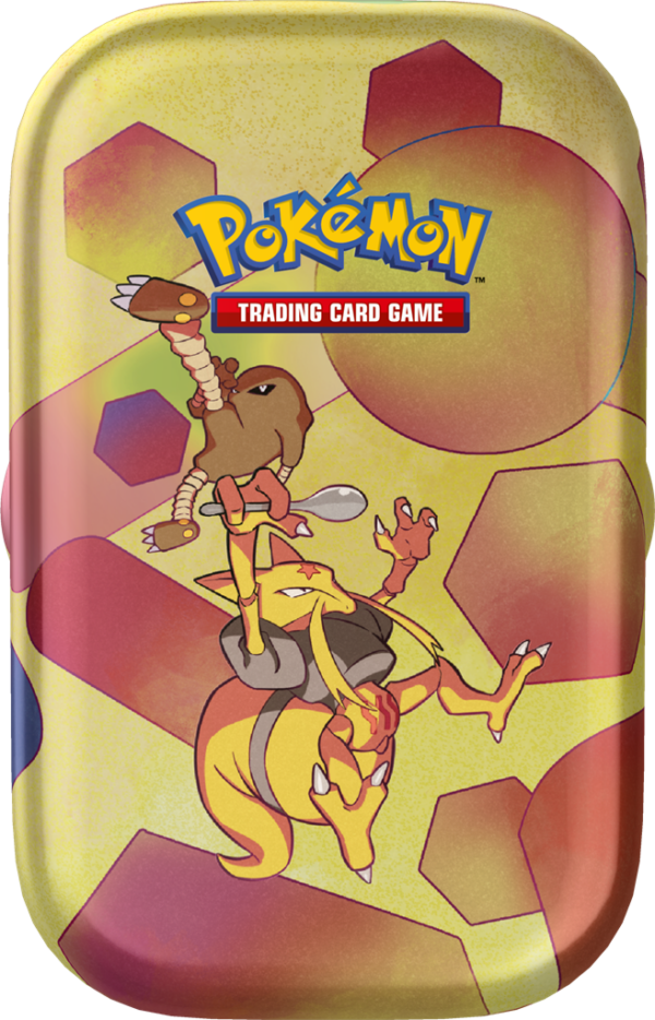 Pokémon SV3.5 - 151 - Mini Tin Kadabra & Hitmonlee