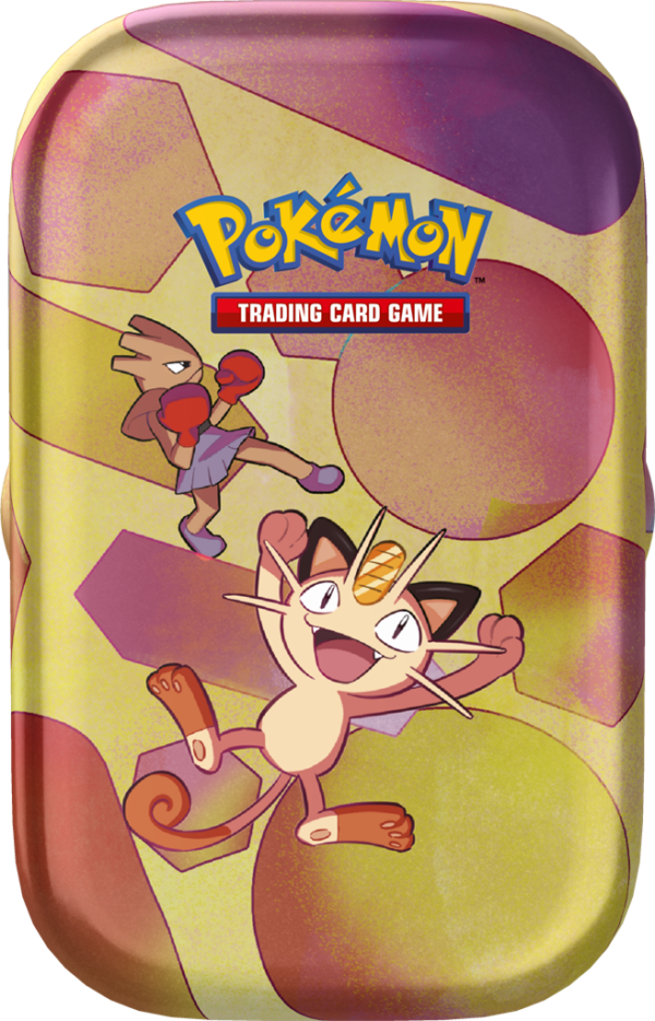 Pokémon SV3.5 - 151 - Mini Tin Meowth & Hitmonchan