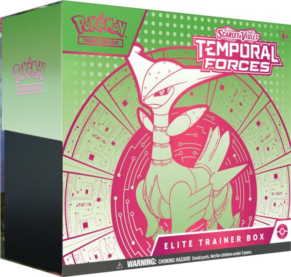 Pokémon SV5 - Temporal Forces - Elite Trainer Box Iron Leaves